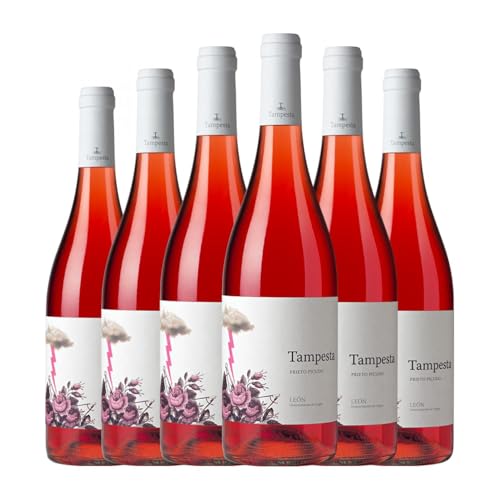 Tampesta Rosado Prieto Picudo Tierra de León 75 cl (Schachtel mit 6 Flaschen von 75 cl) von Bodegas Tampesta