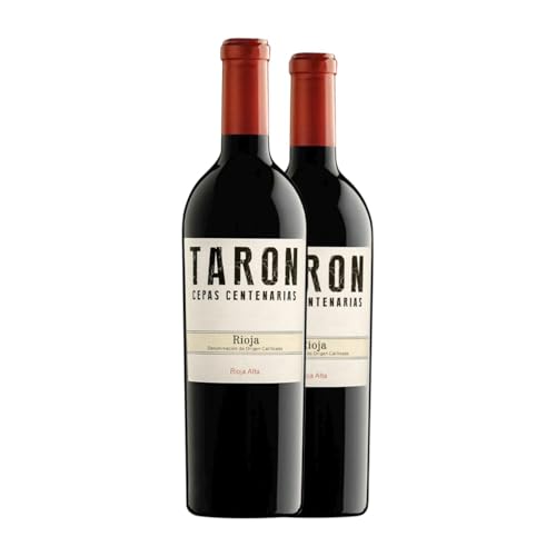 Tarón Cepas Centenarias Tempranillo Rioja 75 cl Rotwein (Karton mit 2 Flaschen von 75 cl) von Bodegas Tarón