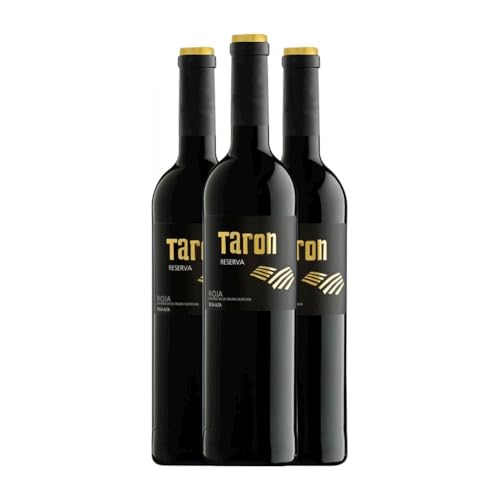 Tarón Tempranillo Rioja Reserve 75 cl Rotwein (Karton mit 3 Flaschen von 75 cl) von Bodegas Tarón