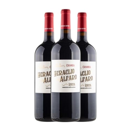 Terras Gauda Heraclio Alfaro Rioja Alterung Magnum-Flasche 1,5 L Rotwein (Karton mit 3 Magnum-Flasche von 1,5 L) von Bodegas Terras Gauda