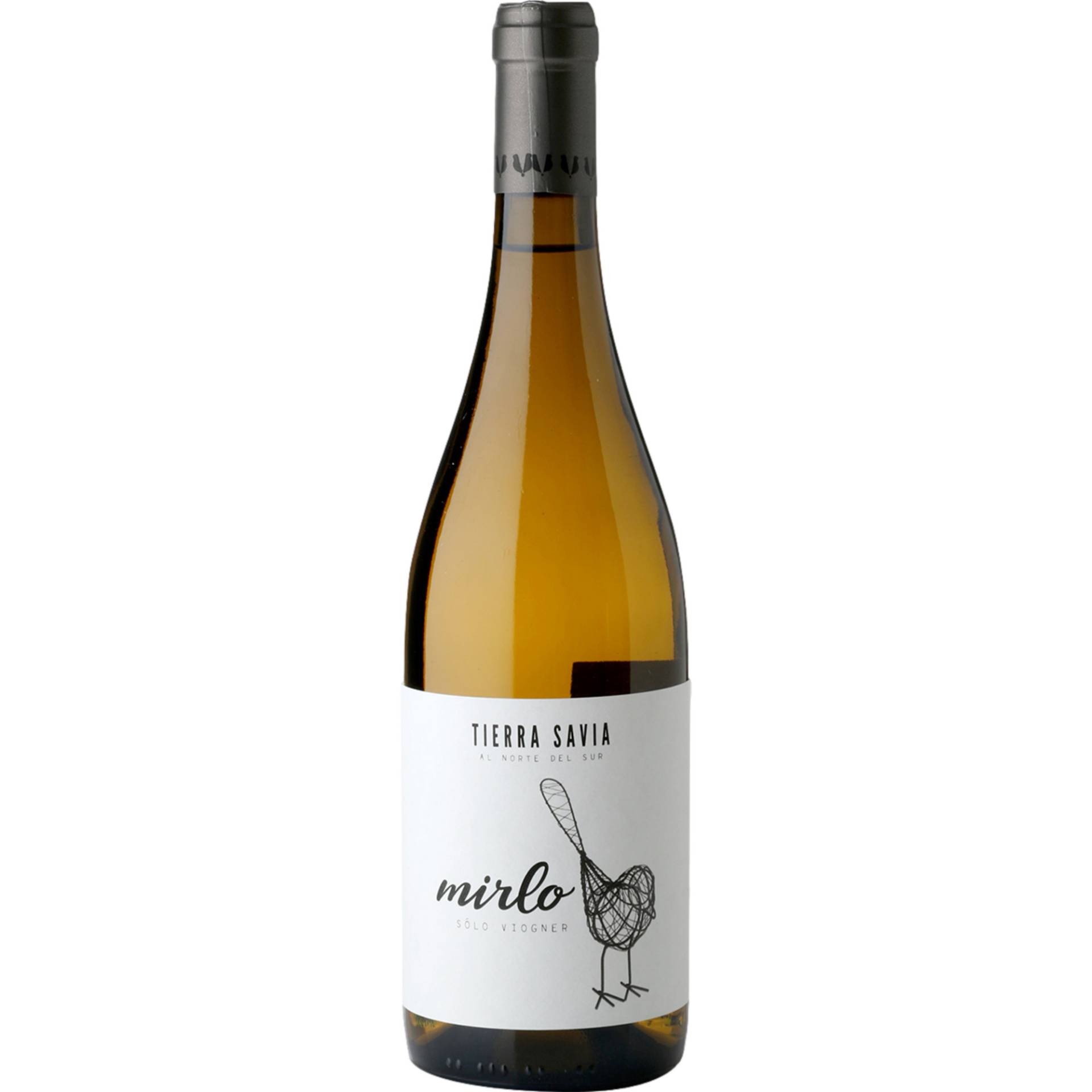 Tierra Savia Mirlo Viognier BIO, Vino de la Tierra Cádiz, Andalusien, 2022, Weißwein von Bodegas Tierra Savia S.L.