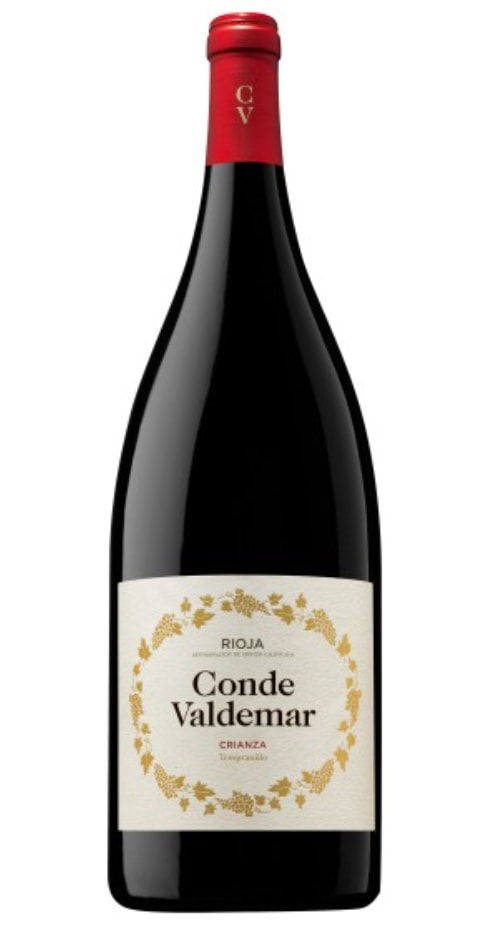 Jeroboam (5,0 L) Conde Valdemar Crianza 2020 von Bodegas Valdemar