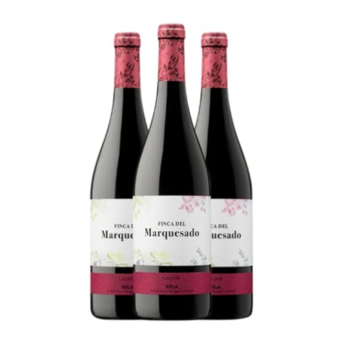 Valdemar Finca Marquesado Rioja Alterung Magnum-Flasche 1,5 L Rotwein (Karton mit 3 Magnum-Flasche von 1,5 L) von Bodegas Valdemar