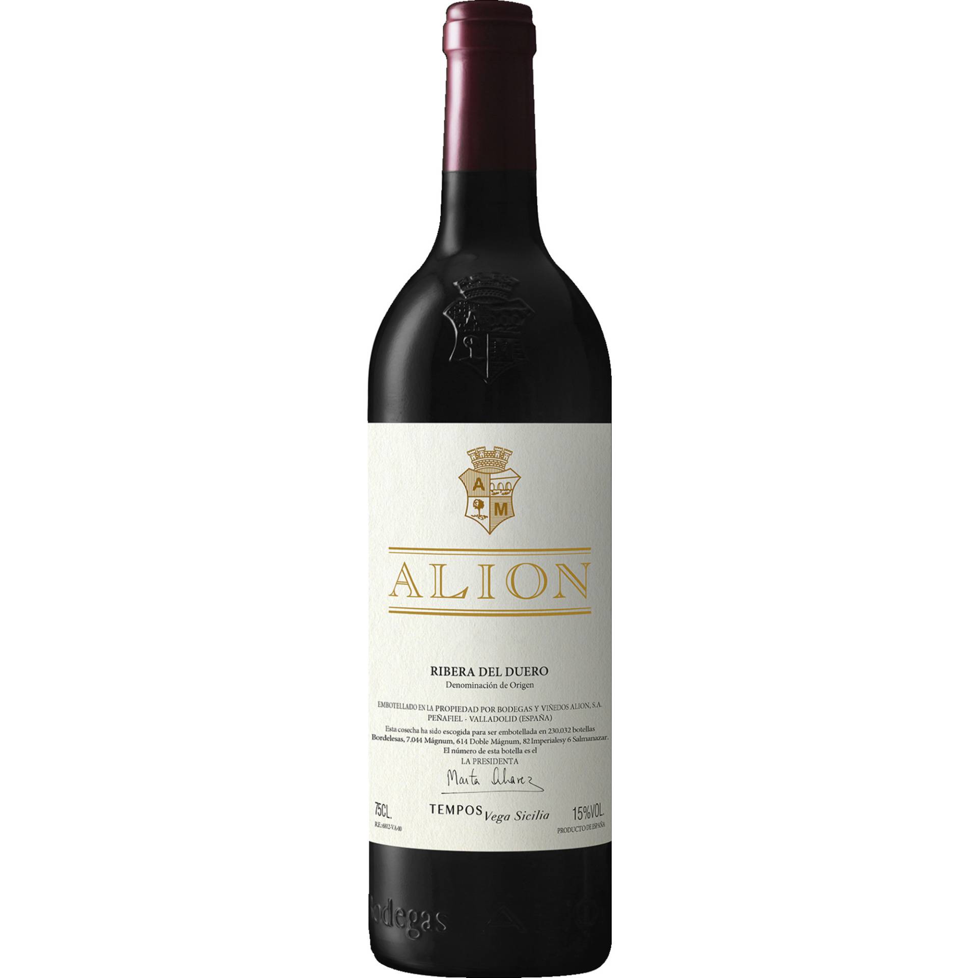 Alión, Ribera del Duero DO, Riberia, 2020, Rotwein von Bodegas Vega Sicilia,47359,Valbuena de Duero,Spanien