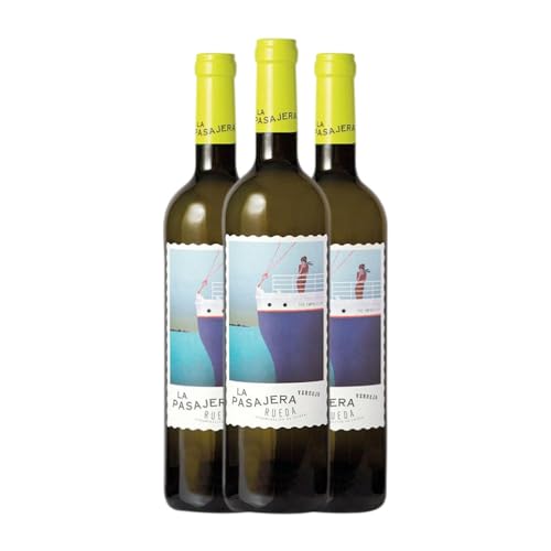 Victoria Ordóñez La Pasajera Verdejo Rueda 75 cl (Schachtel mit 3 Flaschen von 75 cl) von Bodegas Victoria Ordóñez e Hijos