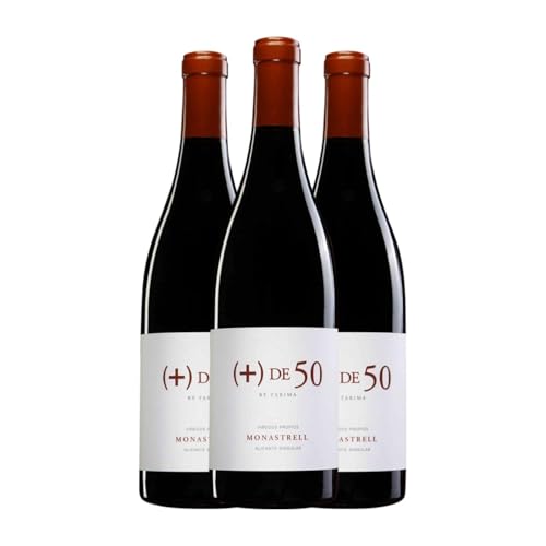 Volver Más de 50 Monastrell Alicante Jung 75 cl Rotwein (Karton mit 3 Flaschen von 75 cl) von Bodegas Volver