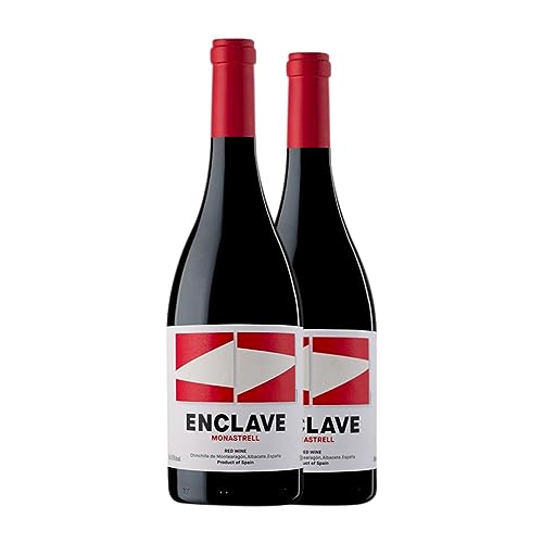 Los Aljibes Enclave Monastrell Vino de la Tierra de Castilla 75 cl (Schachtel mit 2 Flaschen von 75 cl) von Bodegas los Aljibes