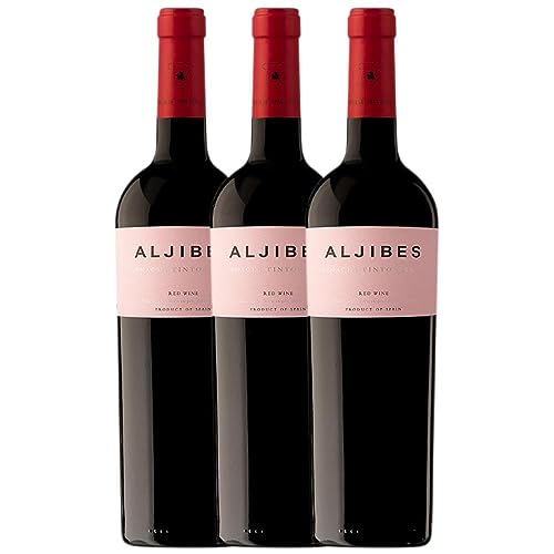 Los Aljibes Grenache Tintorera Vino de la Tierra de Castilla 75 cl (Schachtel mit 3 Flaschen von 75 cl) von Bodegas los Aljibes