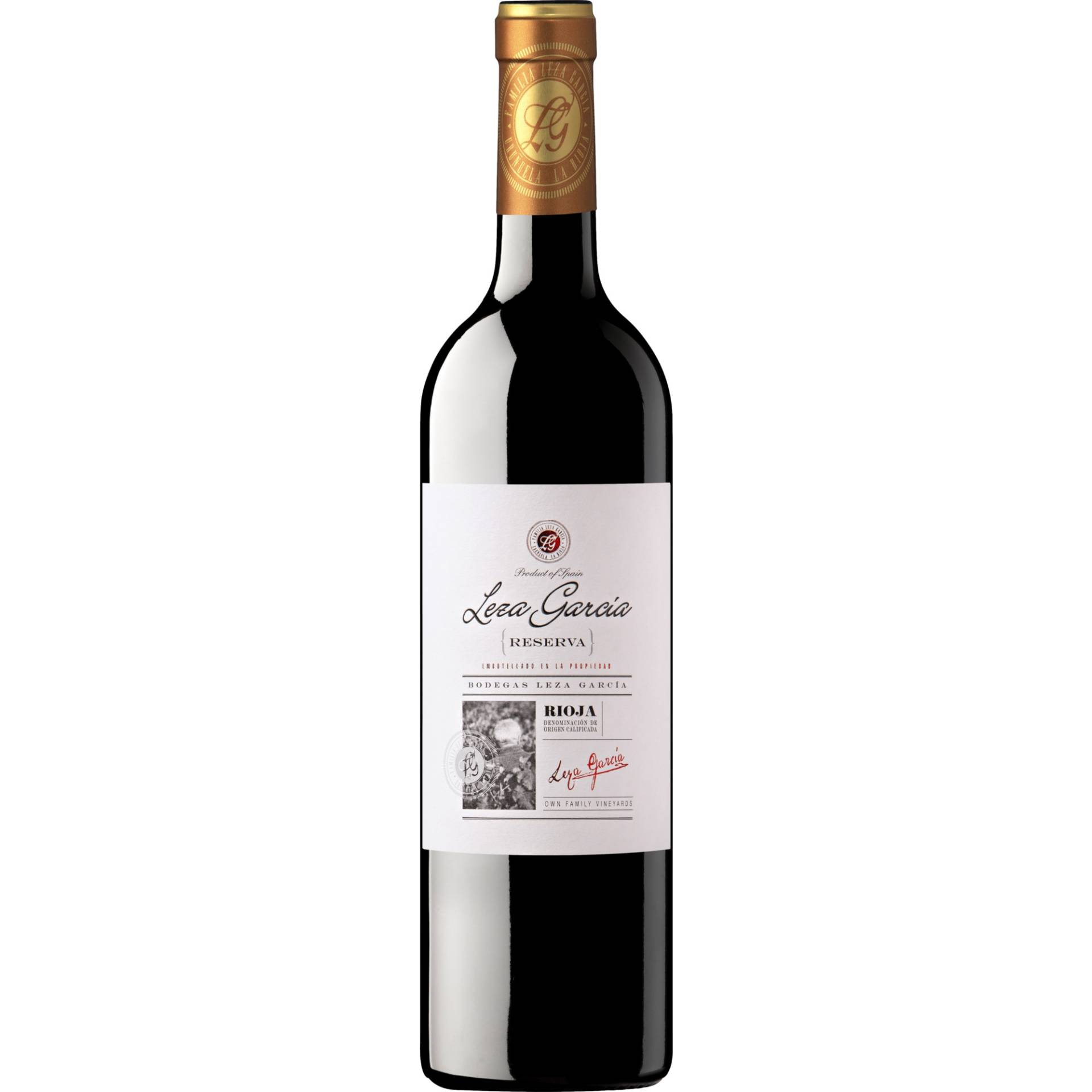 Leza Garcia Reserva, Rioja DOCa, Rioja, 2019, Rotwein von Bodegas y Viñedos Leza García - San Ignacio, 26, 26313 Uruñuela (La Rioja), Spanien