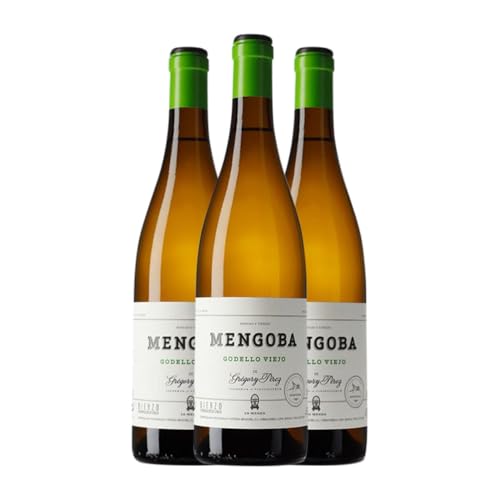 Mengoba Sobre Lías Godello Bierzo 75 cl Weißwein (Karton mit 3 Flaschen von 75 cl) von Bodegas y Viñedos Mengoba