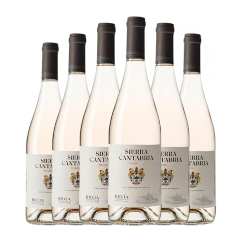 Sierra Cantabria Rosado Rioja 75 cl Rosé-Wein (Karton mit 6 Flaschen von 75 cl) von Bodegas y Viñedos Sierra Cantabria