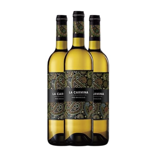 Tamaral La Carmina Albariño Rías Baixas 75 cl Weißwein (Karton mit 3 Flaschen von 75 cl) von Bodegas y Viñedos Tamaral