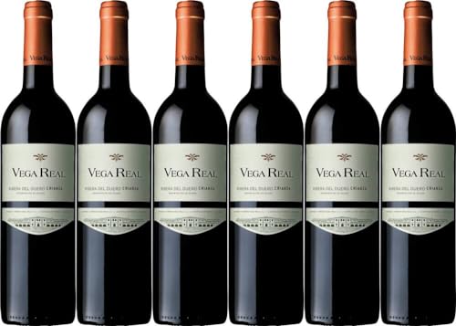 6x Bodegas y Vinedos Vega Real Tempranillo Crianza 2018 - Bodegas y Vinedos Vega Real, Ribera del Duero - Rotwein von Bodegas y Vinedos Vega Real