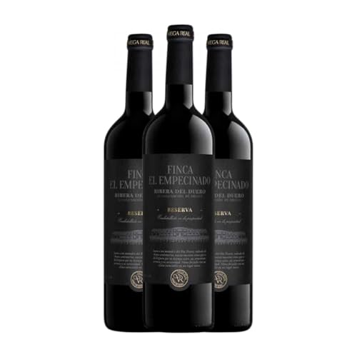 Vega Real Finca Empecinado Ribera del Duero Reserve 75 cl Rotwein (Karton mit 3 Flaschen von 75 cl) von Bodegas y Viñedos Vega Real