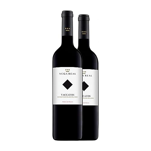 Vega Real Vaccayos Ribera del Duero Reserve 75 cl (Schachtel mit 2 Flaschen von 75 cl) von Bodegas y Viñedos Vega Real