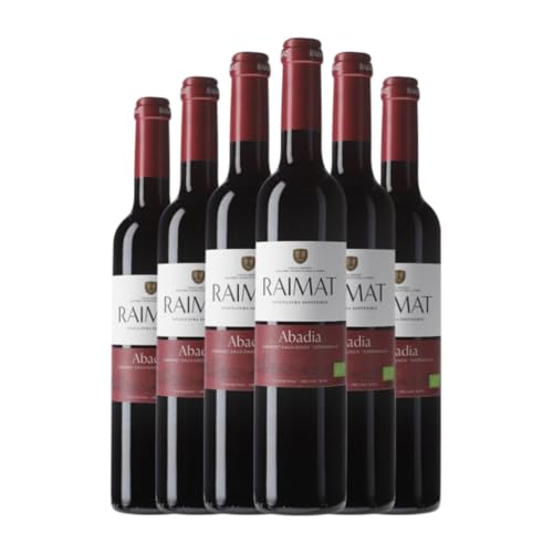 Raimat Abadía Costers del Segre Medium Flasche 50 cl Rotwein (Karton mit 6 Medium Flasche von 50 cl) von Bodegues Raimat