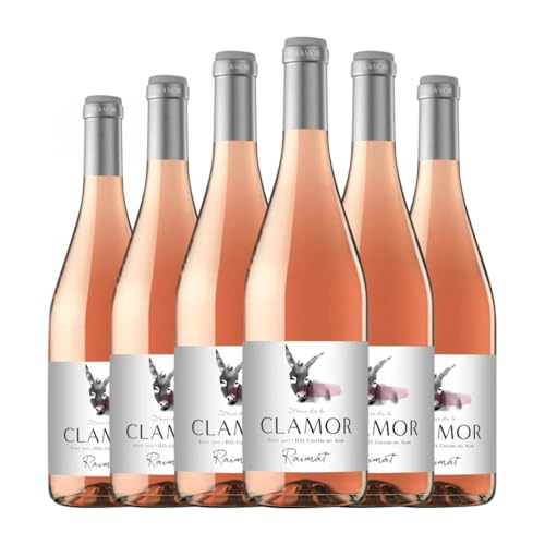 Raimat Clamor Rosado Costers del Segre 75 cl Rosé-Wein (Karton mit 6 Flaschen von 75 cl) von Bodegues Raimat