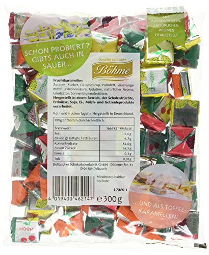 Böhme Fruchtkaramellen,8er Pack (8x 300 g) von Böhme