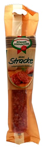 Mini Stracke Luftgetrocknete Mettwurst, 4er Pack (4 x 200g) von Börner Eisenacher