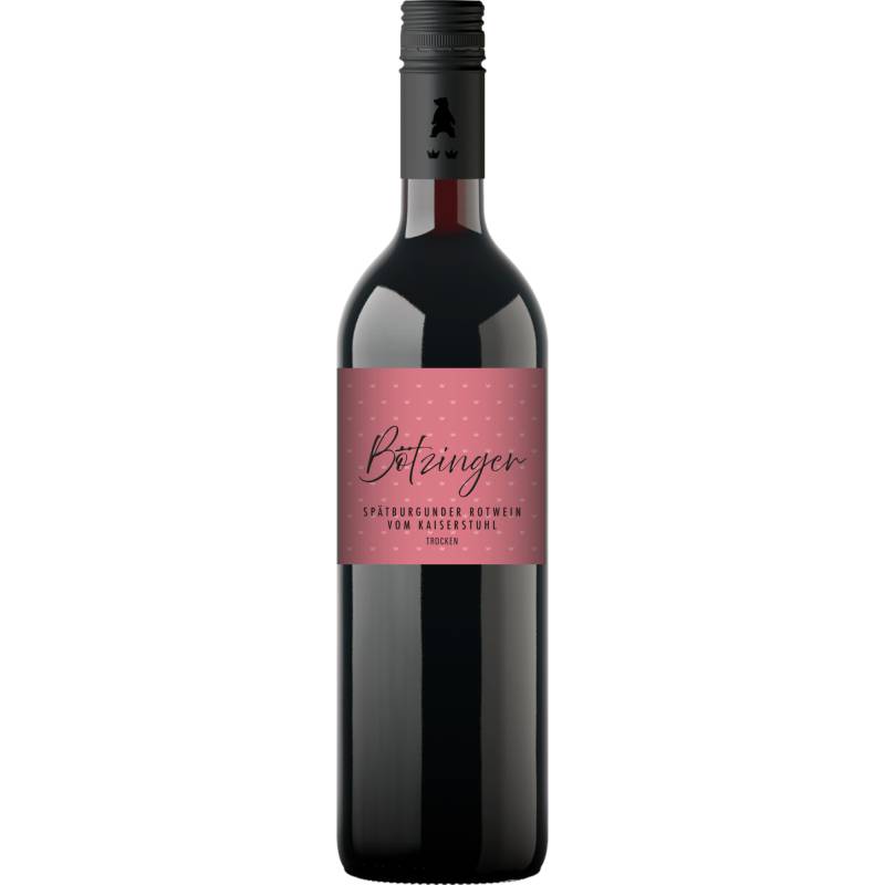 Bötzinger Spätburgunder, Trocken, Baden, Baden, 2023, Rotwein von Bötzinger eG, Hauptstraße 13 79268 Bötzingen DE