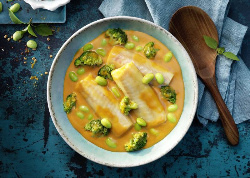 Fisch-Filetinis in Asia-Currysauce von Bofrost