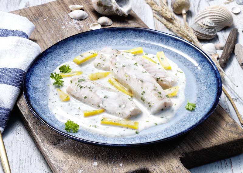 Fisch-Filetinis in Kräuter-Rahmsauce von Bofrost