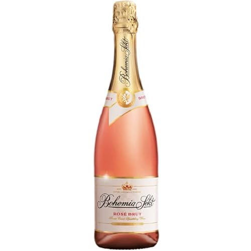 Bohemia Sekt Rose' Brut - Flasche - 1x 750ml - DE von Bohemia Sekt