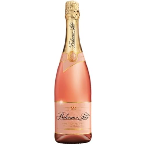 Bohemia Sekt Rose' Demi Sec - Flasche - 1x 750ml - DE von Bohemia Sekt