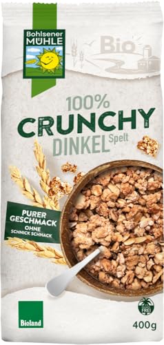 100% Dinkel Crunchy 2 x 400 gr von Bohlsener Mühle