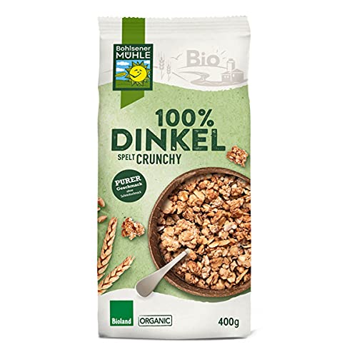 Bohlsener Mühle - 100% Dinkel Crunchy - 0,4 kg - 6er Pack von Bohlsener Mühle