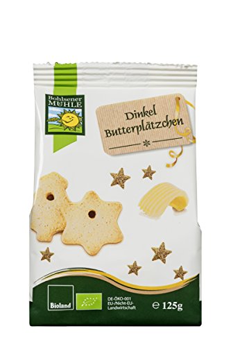 Bohlsener Mühle Bio Dinkel Butterplätzchen (1 x 125 gr) von Bohlsener Mühle