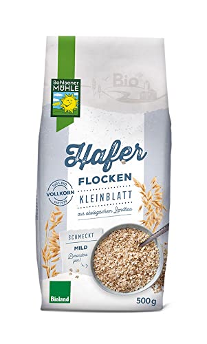 Bohlsener Mühle Bio Haferflocken, Kleinblatt (2 x 500 gr) von Bohlsener Mühle