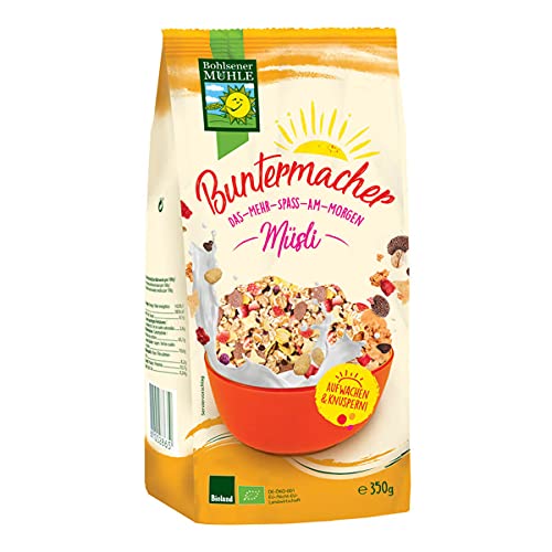 Bohlsener Mühle - Buntermacher - DAS-MEHR-SPASS-AM-MORGEN - Müsli - 0,35 kg von Bohlsener Mühle