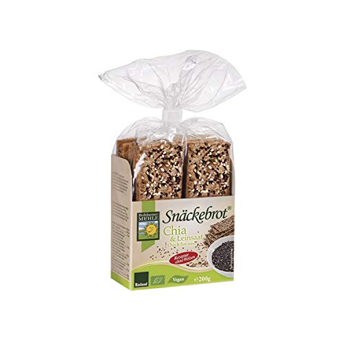 Bohlsener Mühle Bio Snäckebrot Chia & Leinsaat (1 x 200 gr) von Bohlsener Mühle