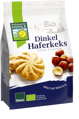 Dinkel Haferkeks Klassiker 12 x 125 gr von Bohlsener Mühle