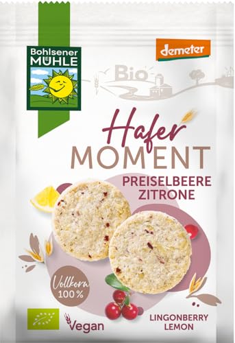 Hafer Moment Preiselbeere Zitrone 2 x 125 gr von Bohlsener Mühle