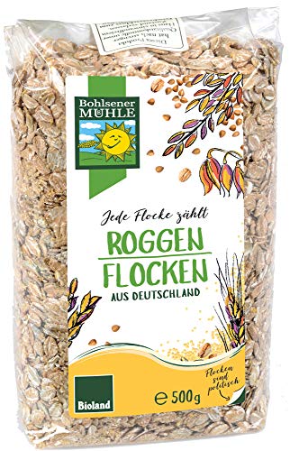 Bohlsener Mühle - Roggenflocken bio - 500 g von Bohlsener Mühle