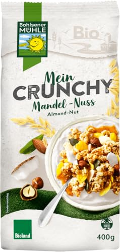 Mein Crunchy Mandel-Nuss 18 x 400 gr von Bohlsener Mühle