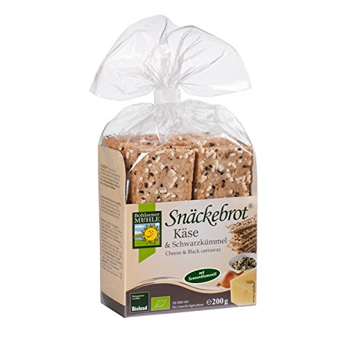 Snäckebrot Käse & Schwarzkümmel von Bohlsener Mühle