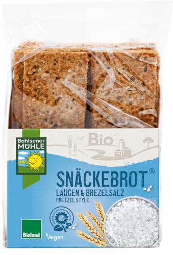 Snäckebrot Laugen & Brezelsalz von Bohlsener Mühle