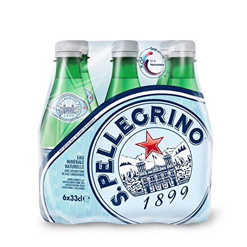 San Pellegrino natürliches Mineralwasser Gazeuse 6 x 33 cl von Boissons