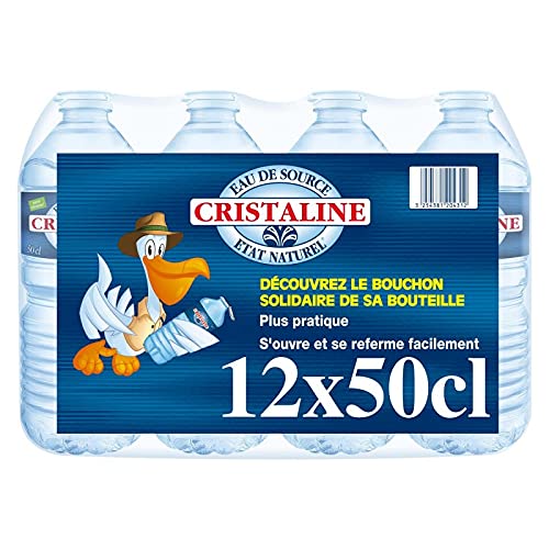 kristalline natürliches quellwasser 12x50cl - preis pro einheit von Boissons