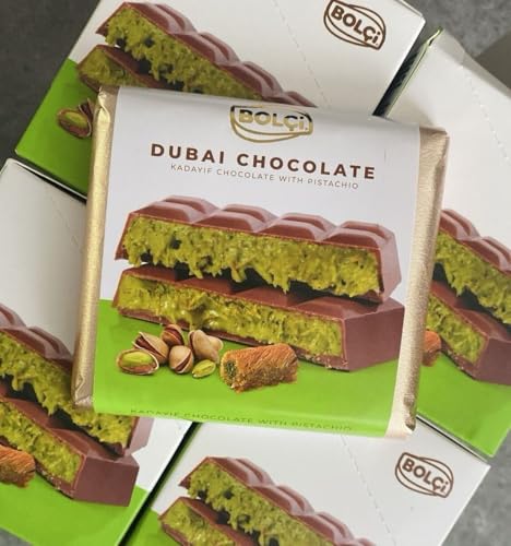 Bolci Dubai Schokolade - Pistazien und Kadayif - 100g von Bolci