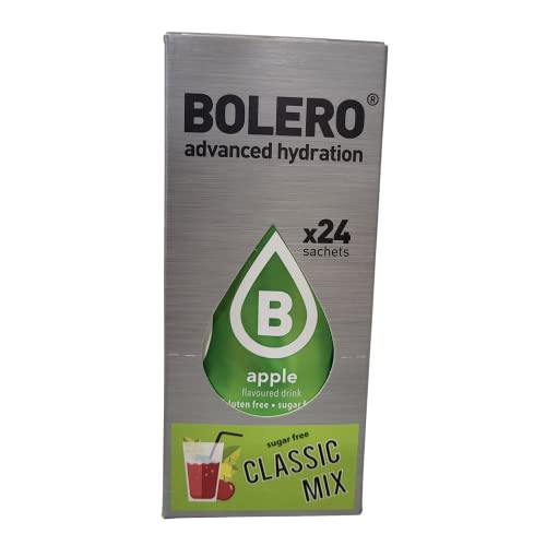 Bolero CLASSIC MIX | 24x9g I Erfrischendes Zuckerfreies Getränkepulver mit Stevia gesüßt | Vitamin C | für Diabetiker geeignet | Zitronengeschmack… von Bolero