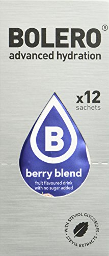 Bolero Drinks - Berry Blend (4 x 12-er Packung), 432 g von Bolero