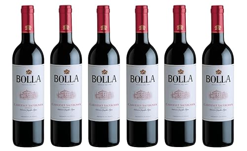 6x 0,75l - 2022er - Bolla - Cabernet Sauvignon delle Venezie I.G.P. - Veneto - Italien - Rotwein trocken von Bolla