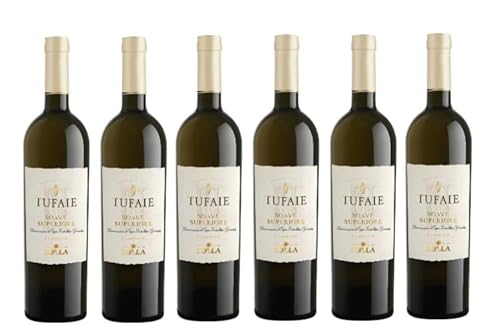 6x 0,75l - 2022er - Bolla - Tufaie - Soave Classico Superiore D.O.P. - Veneto - Italien - Weißwein trocken von Bolla