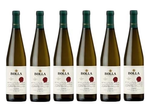 6x 0,75l - 2023er - Bolla - Fondazione - Soave Classico D.O.P. - Veneto - Italien - Weißwein trocken von Bolla