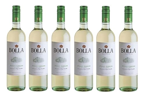 6x 0,75l - 2023er - Bolla - Pinot Grigio delle Venezie I.G.P. - Veneto - Italien - Weißwein trocken von Bolla