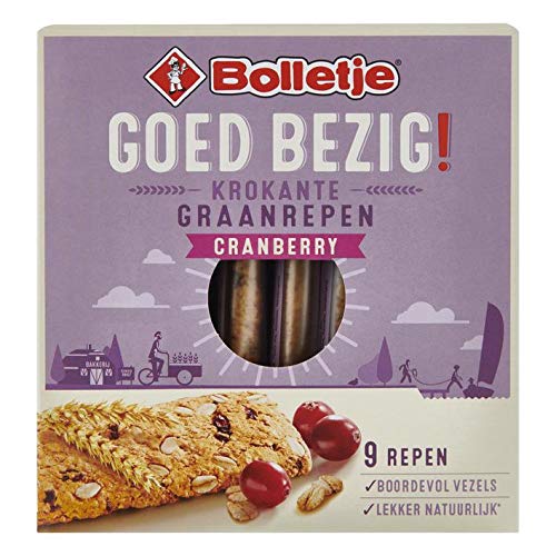 Bolletje Goed Bezig Krokante Graanreep Cranberry Knusprige Cranberry Bar 210G von Bolletje